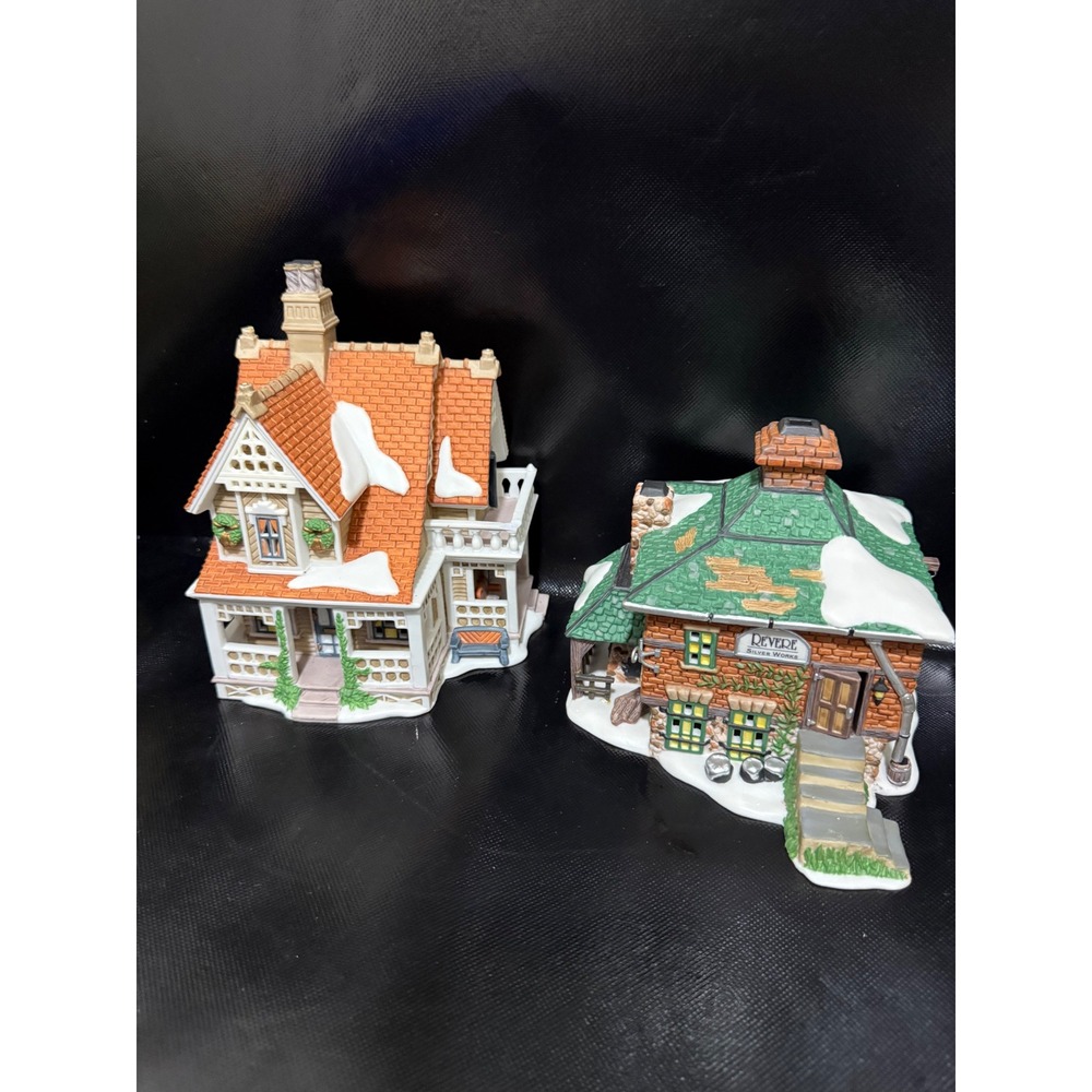 Department 56 New England Village Bobwhite Cottage 1996, VILLAGE‎ REVERE SILVER